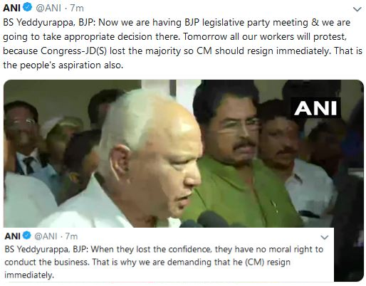 yeddyurappa on karnataka