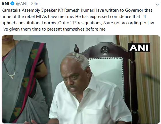 ramesh kumar writes governor