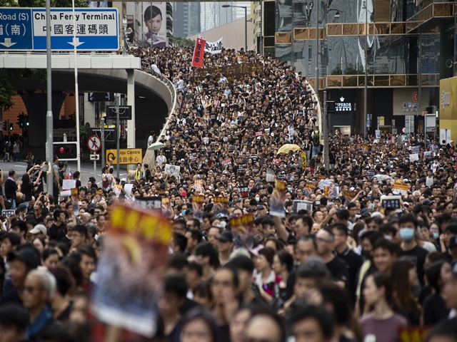 Protest in HK