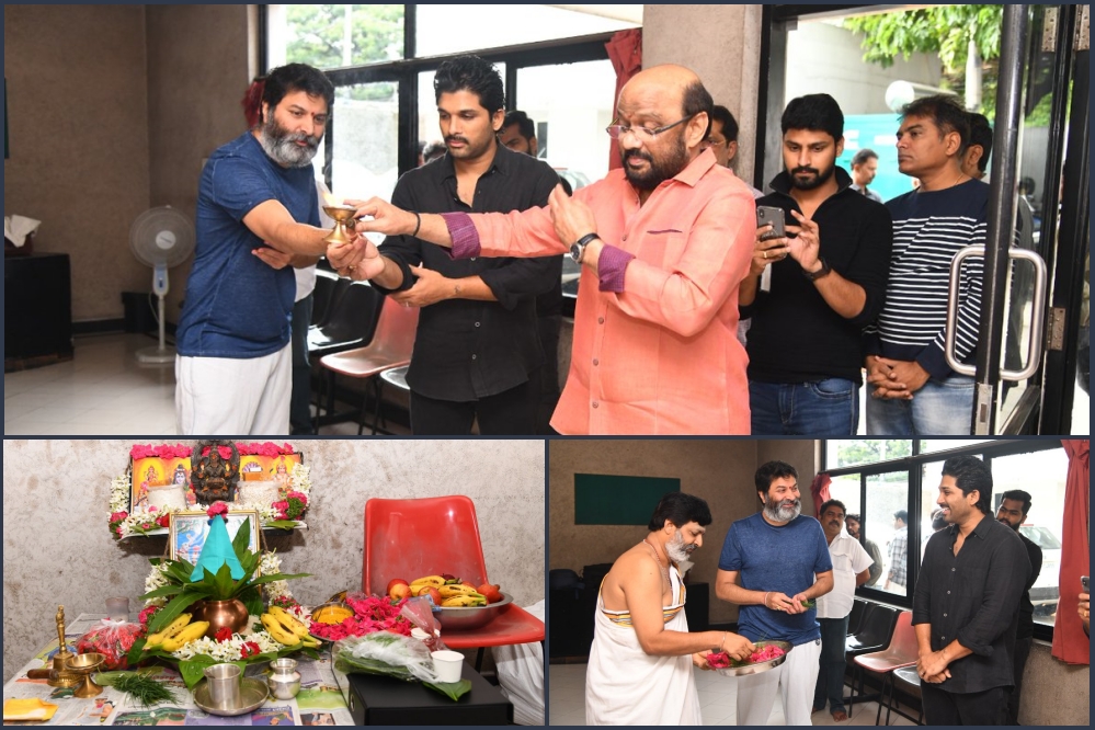 trivikram, allu arjun 19th movie dubbing