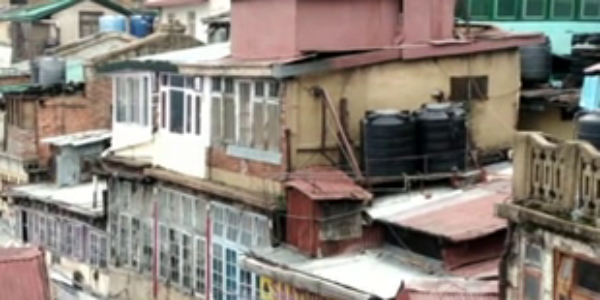 unsafe buildings in shimla