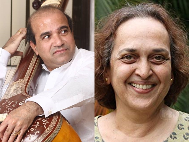 Music Acadamy awards goes to suresh wadkar and suhas joshi