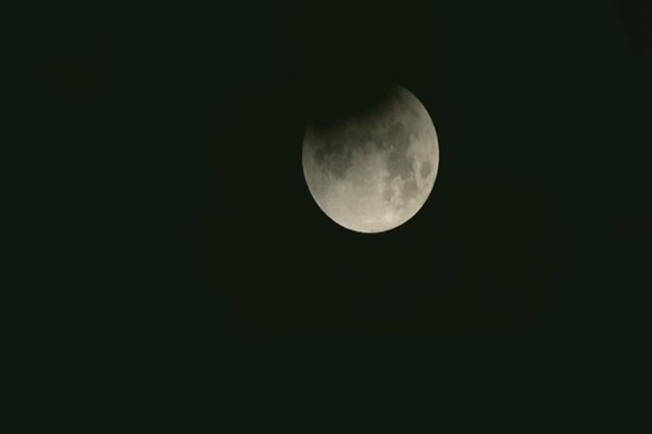 A lunar eclipse can occur only on the night of a full moon