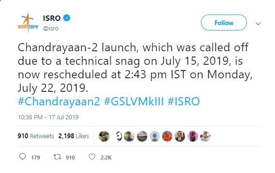 chandrayan-mission-may-relaunch-on-july-22-22