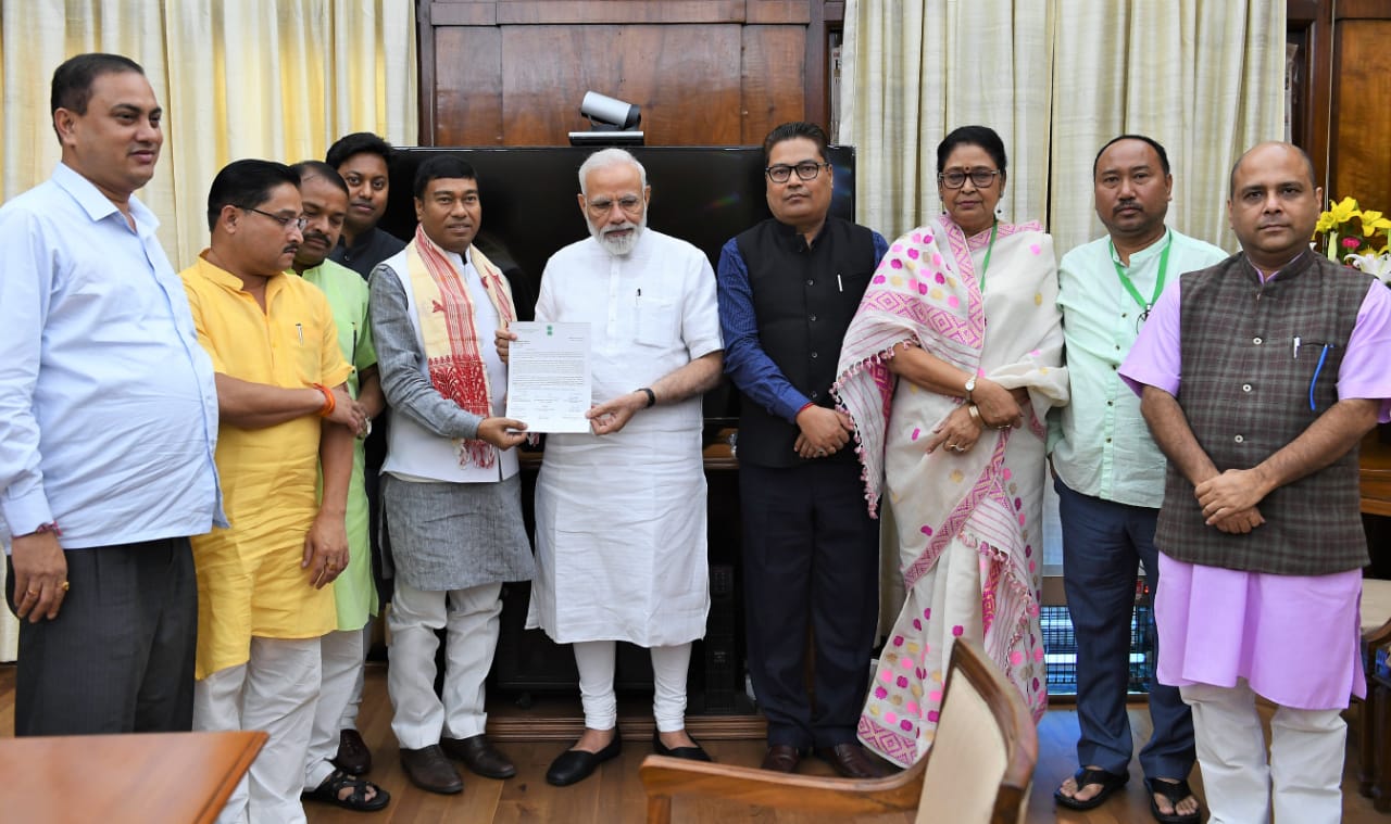 assam flood delegation