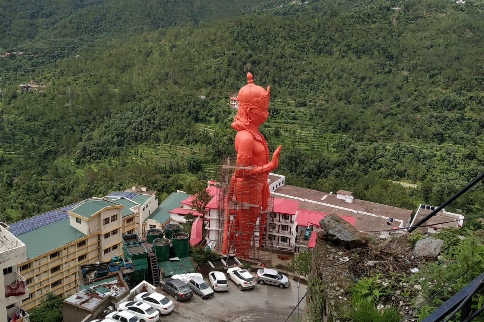 world's tallest statue of Hanuman in Solan