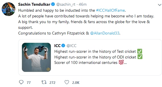 Sachin Tendulkar