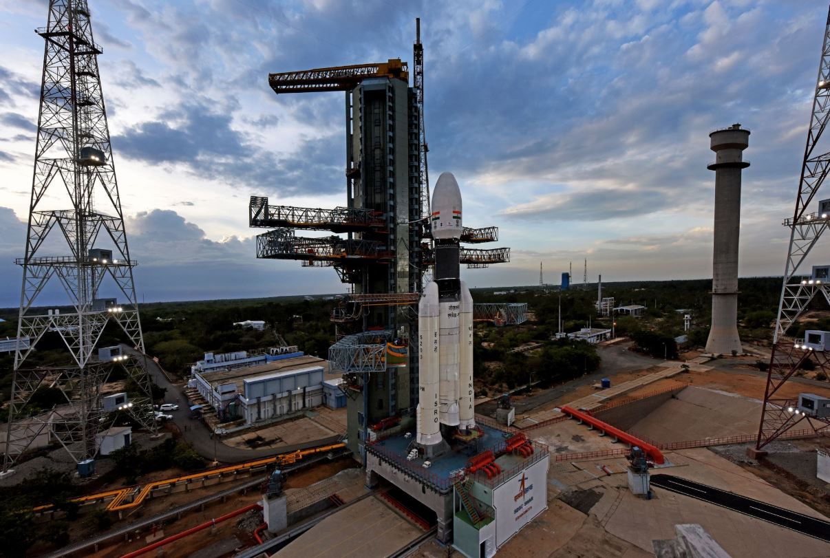 Flight Ready GSLV-Mk III-M1 Rocket