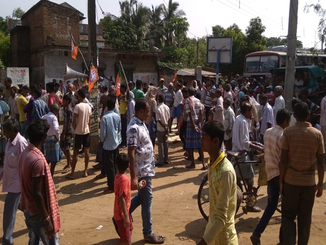 BJP_Road_Block