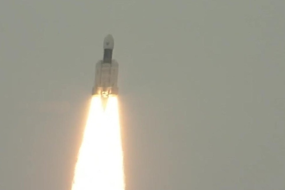 Chandrayaan-2 takes off