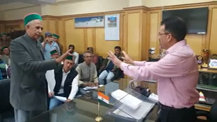 arguments on fra between localites and dc kinnaur