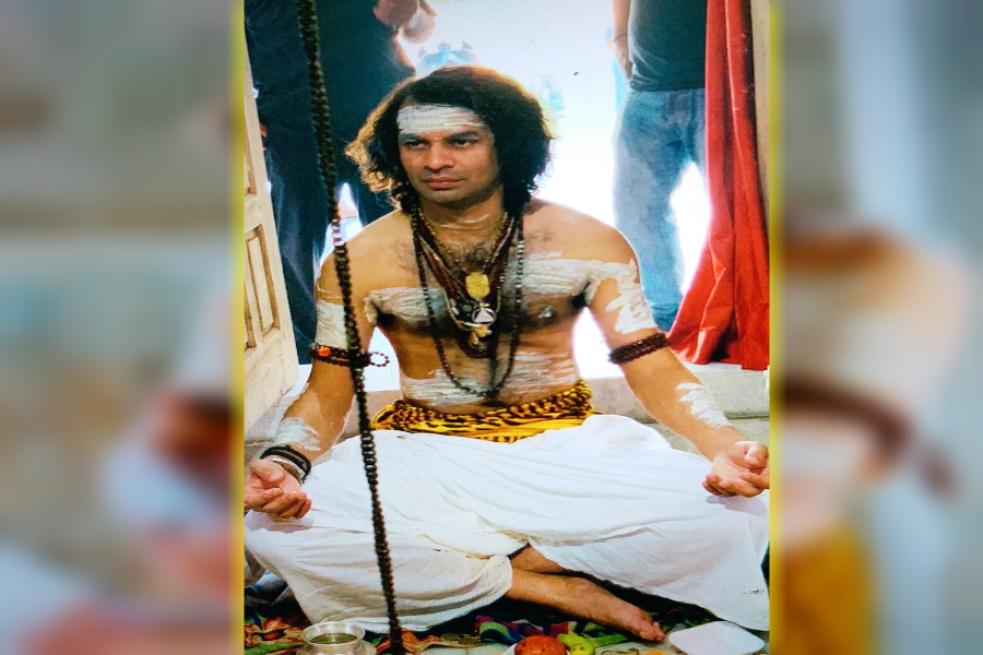 tej pratap appeared as lord shiva in sawan