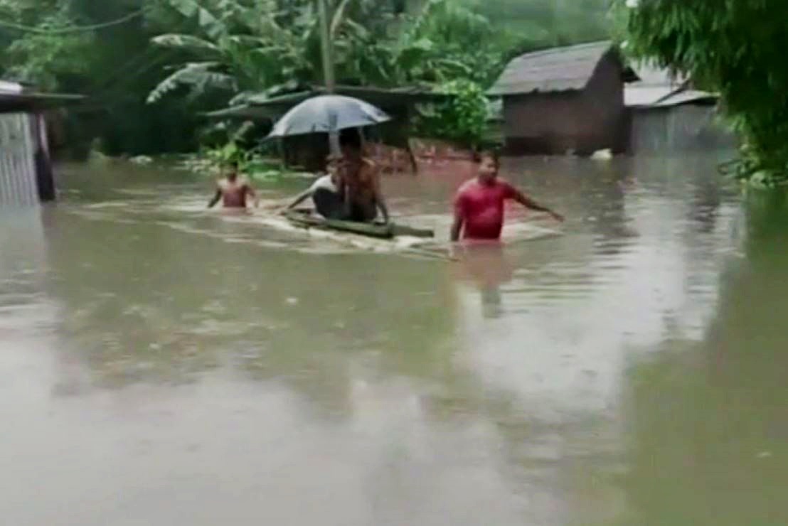 etvbharat assam flood