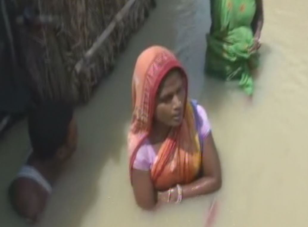 Flood in many villages of Darbhanga