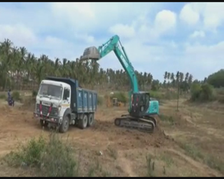 JAL SAKTHI ABIYAN  LAKE RENOVATION  KRISHNAKIRI  ஜல் சக்தி அபியான்  நீர் மேலாண்மை திட்டத்தின் கீழ்