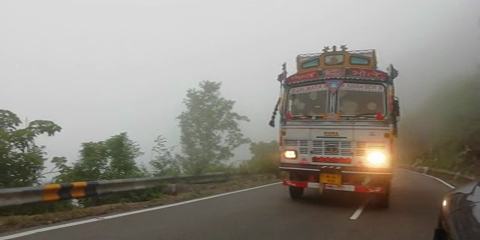 fog in bilaspur