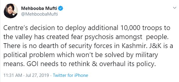 etvbharat mehbooba mufti