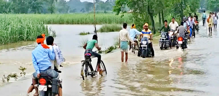 flood situation worsens in bihar