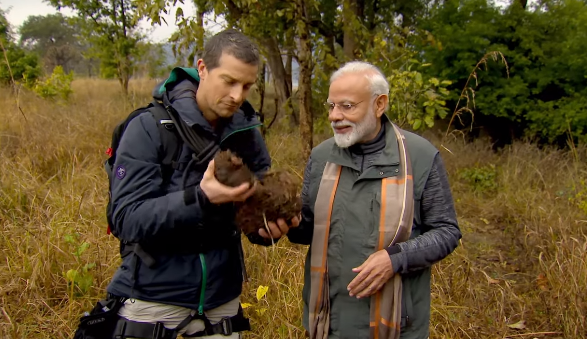 Man vs Wild  PM Modi  മോദി  ഡിസ്ക്കവറി  Discovery