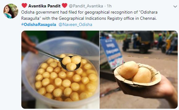 Odisha Rasagola, GI tag for Odisha Rasagola, Odisha Rasagola trend in twitter, ଓଡିଶା ରସଗୋଲା