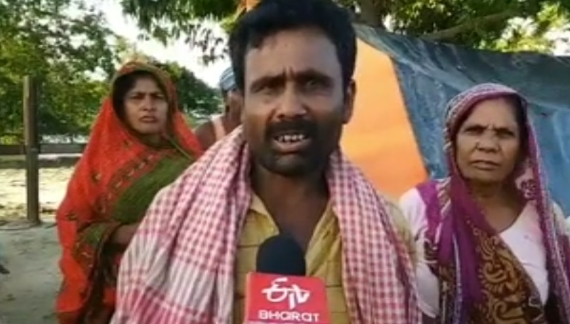 flood victims in east champaran