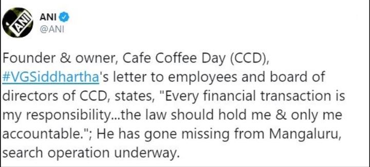 CCD missing owner letter found