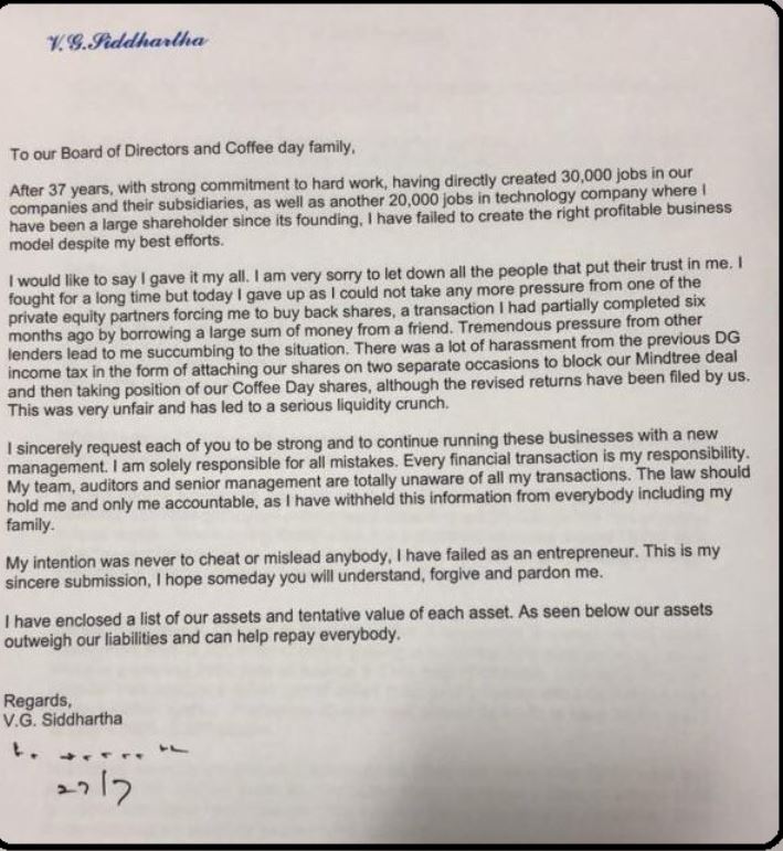 CCD missing owner letter found