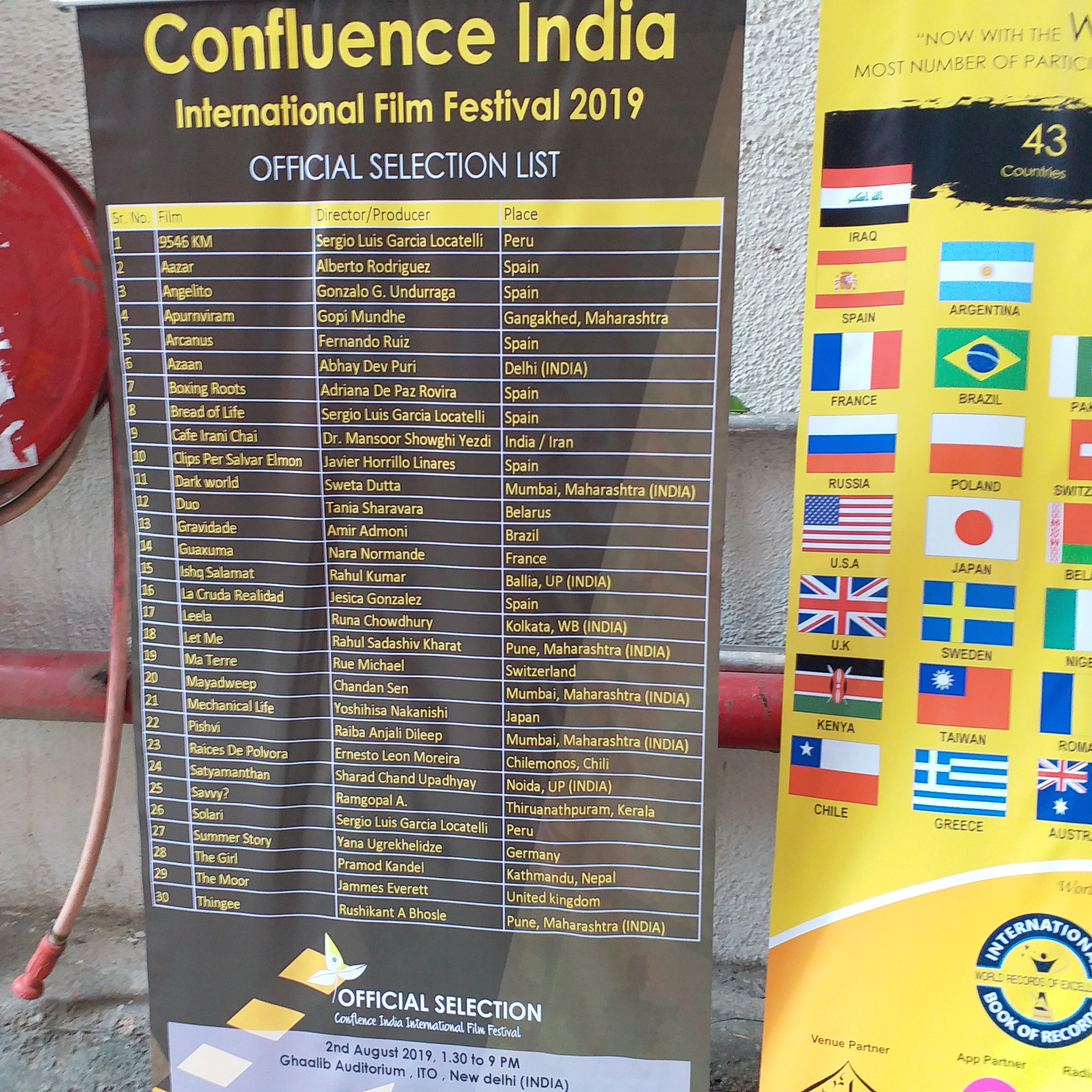 Confluence India International Film Festival-2019 organized in Delhi.