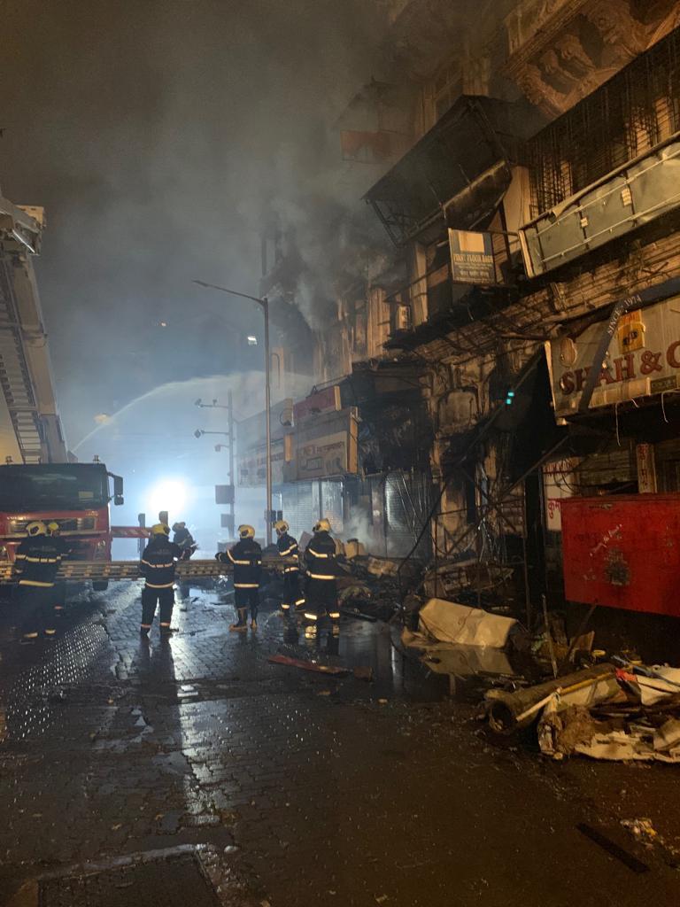 Maha: Cylinder explodes at Navrang building, firefighting ops underway