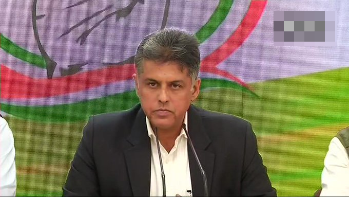 Congress MP Manish Tewari