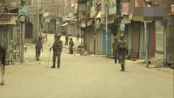 Security forces deployed in Srinagar