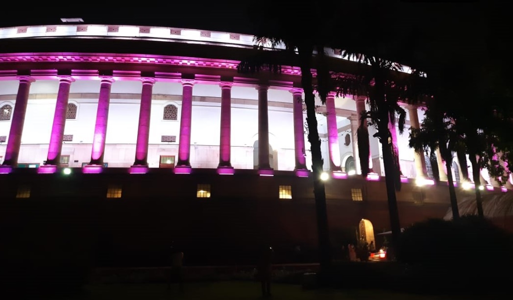 Parliament illuminated