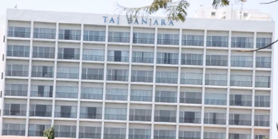 a person from vishakapatnam escaped from taj banjara hotel without paying thirteen lakh rupees bill