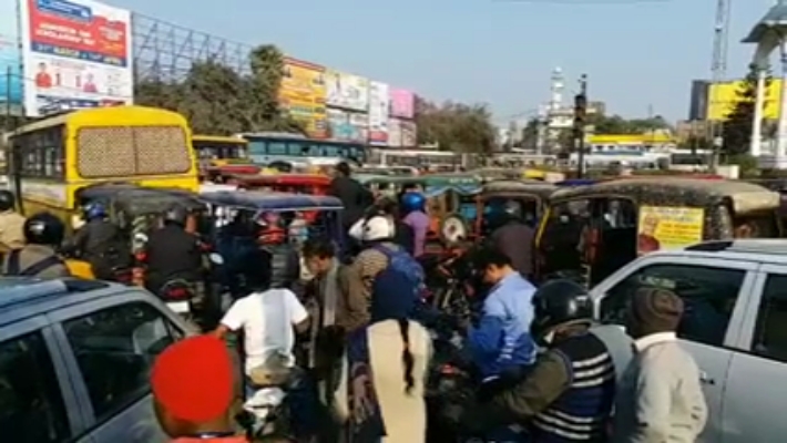 traffic in patna