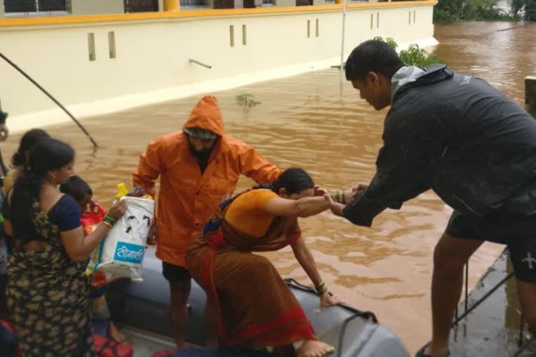 kolhapur sangli flood situation, कोल्हापूर सांगली पूरस्थिती