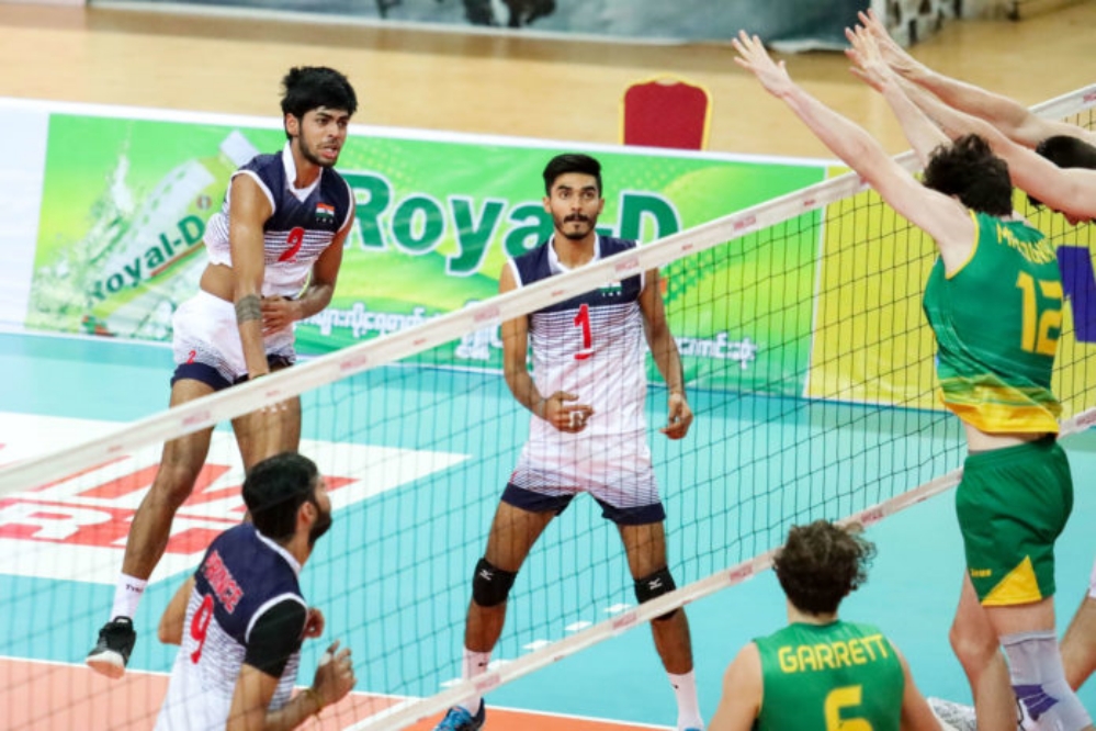 India script history defeating Australia in volleyball