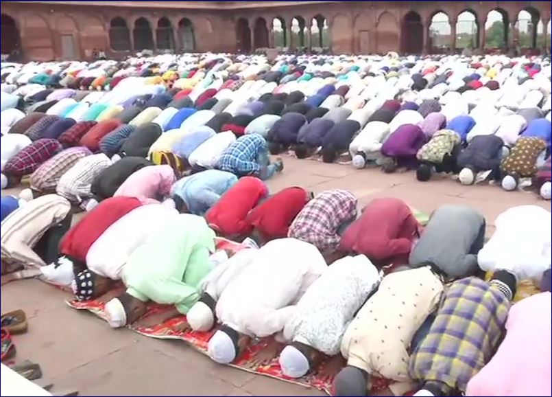 bakrid in jama masjid