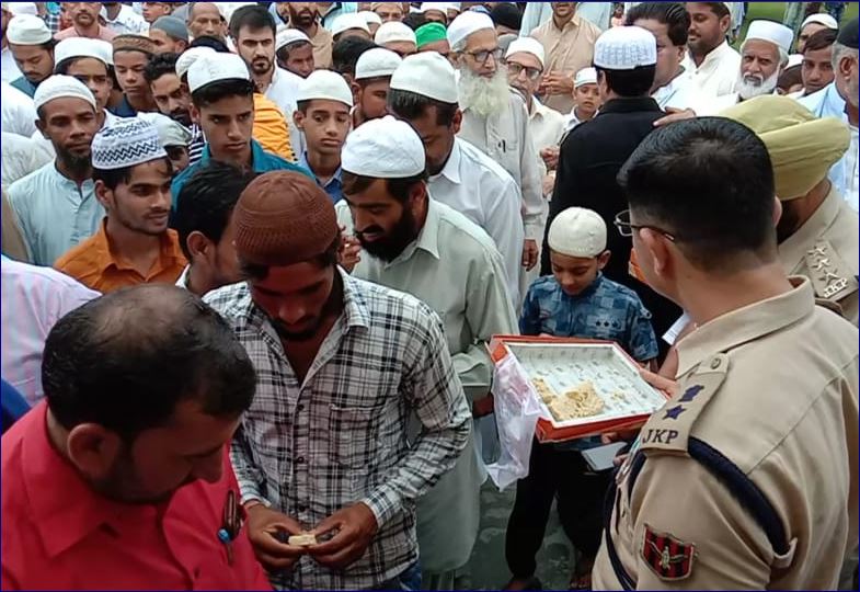 jammu kashmir police during bakrid