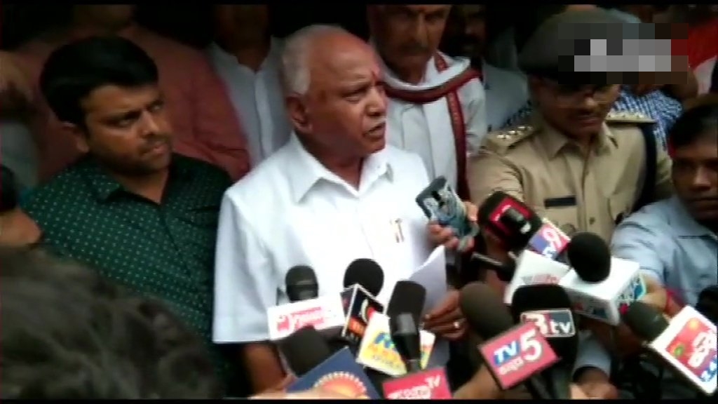 Karnataka CM BS Yediyurappa