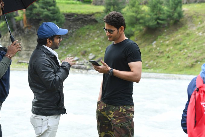 MAHESH BABU WITH ANIL RAVIPUDI