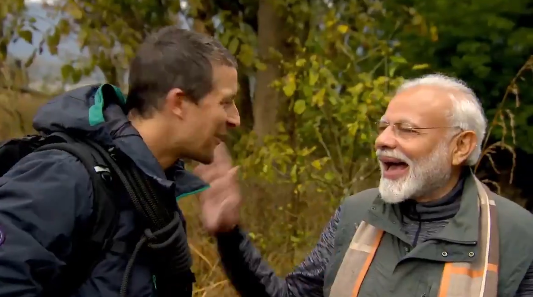 pm modi man vs wild show with bear grylls telecast today on discovery