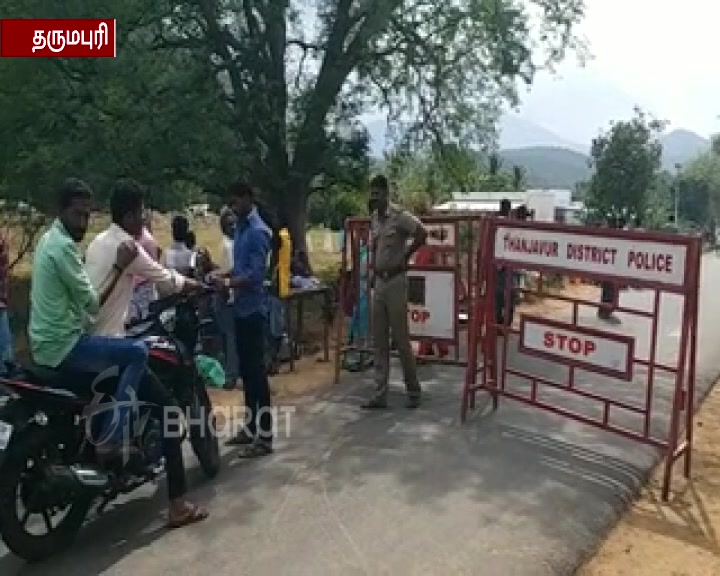 Floods at hokenakkal  Buses banned  பேருந்துகள் இயக்க தடை  ஓகேனக்கல்