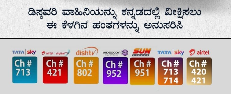 Watch discovery channel in Kannada language