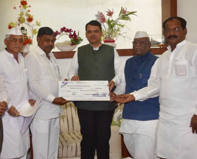 Aurangabad: Cooperative Milk Producer Union contributes Rs 25 lakh to CM's relief fund