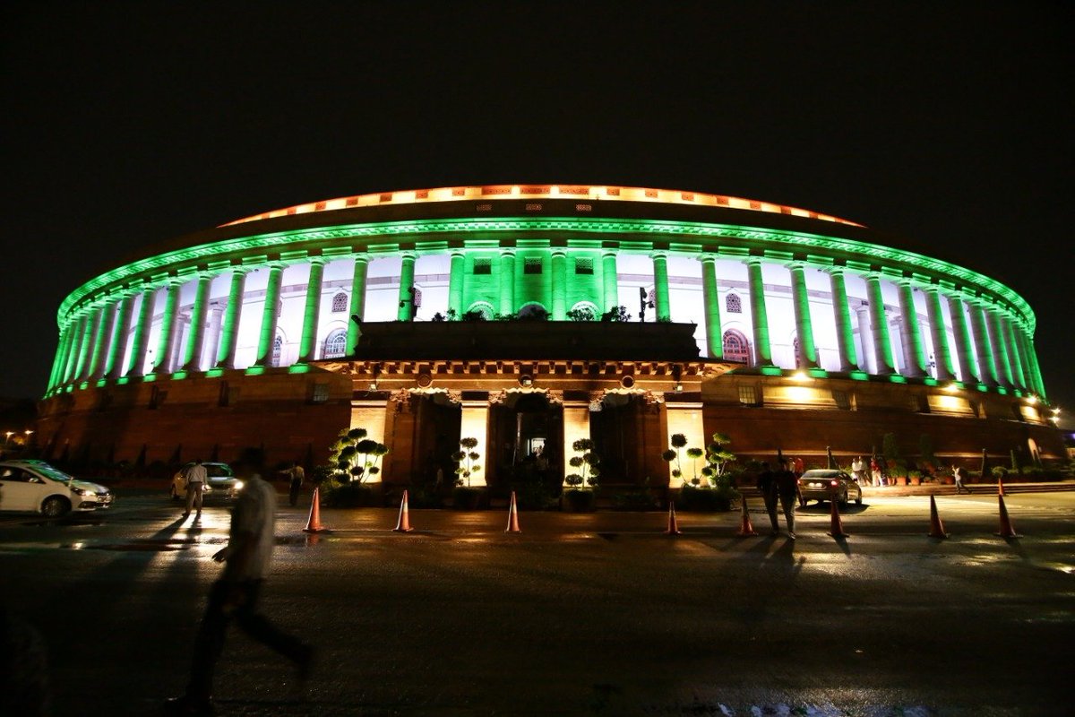 Parliament House shimmers in new lighting system