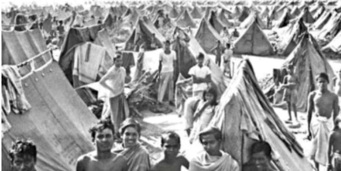 Bangladeshi Refugees migrated to India during the Liberation War of Bangladesh in 1971 (East West University Library)