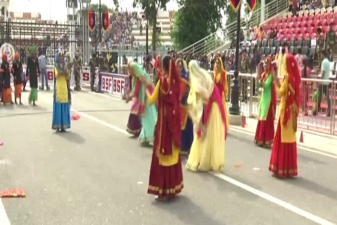 Independence Day: Beating Retreat Ceremony at Wagah Border