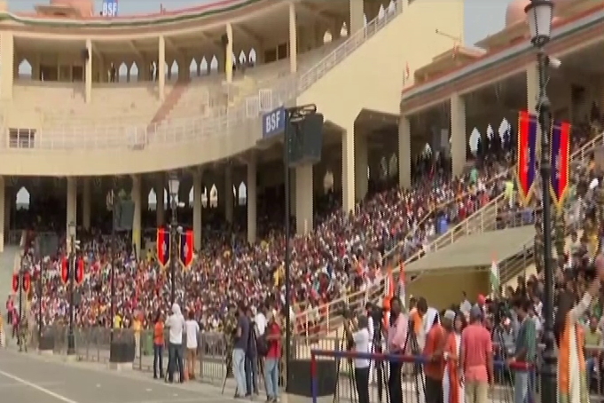 Independence Day: Beating Retreat Ceremony at Wagah Border