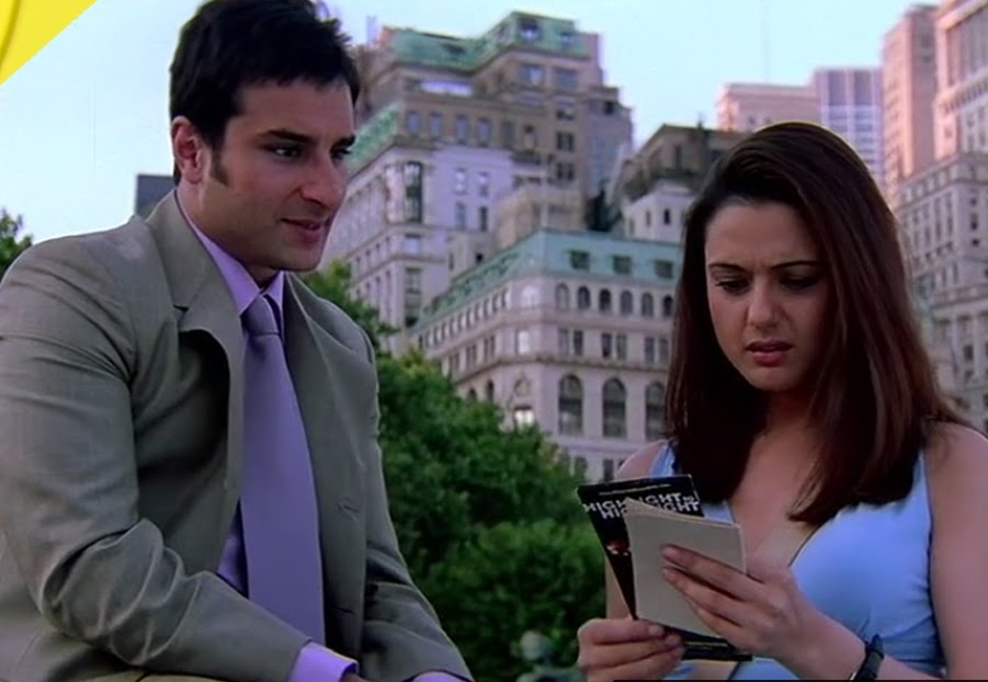 A scene from Saif's 'Kal Ho Na Ho'