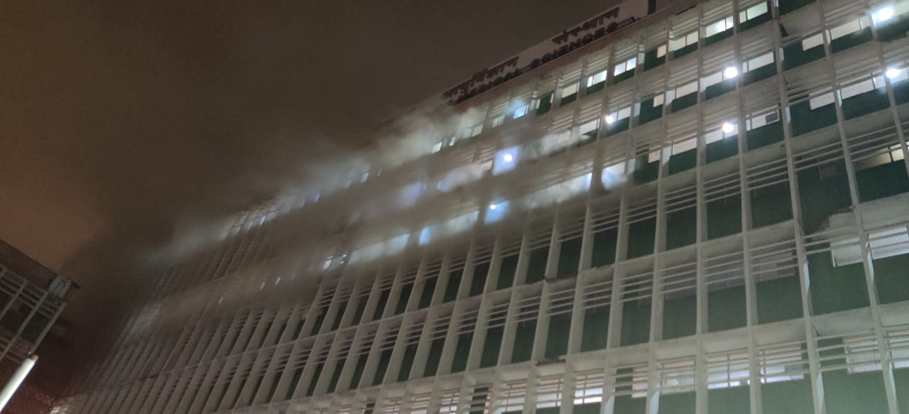 fire in AIIMS